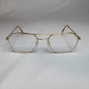 Randolph 52-20 Frames Eyeglasses Gold Aviator Made in USA Metal